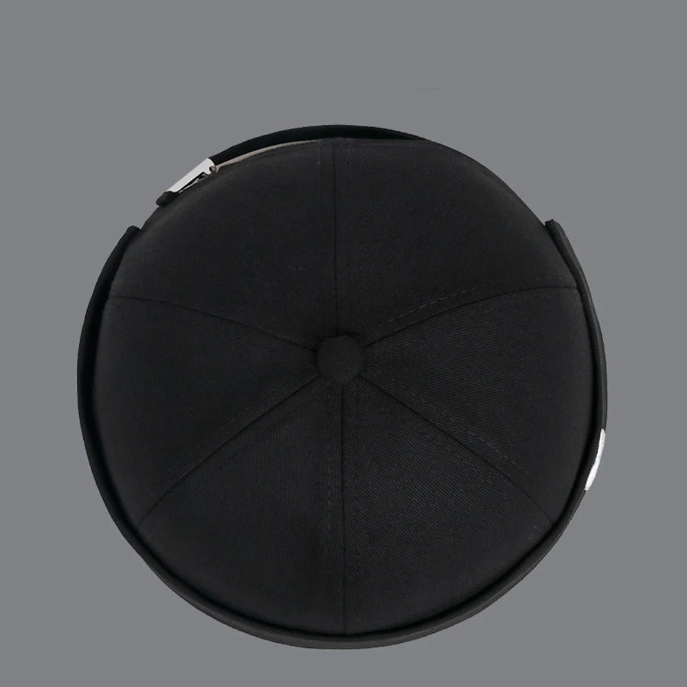 Men Hip Hop Hats Vintage Beanie Hat Summer Adjustable Landlord Hat Trendy Streetwear Docker Cap Women men Brimless Skullies Cap