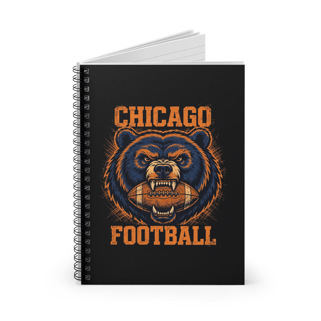 Chicago Football — Bear & Ball Notebook