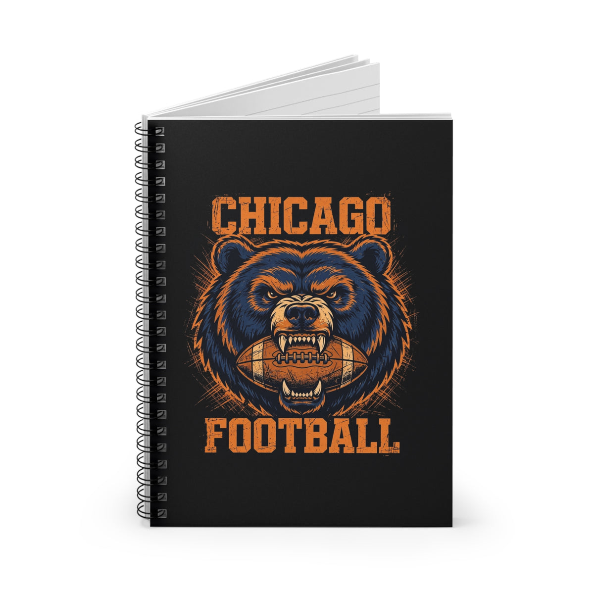 Chicago Football — Bear & Ball Notebook