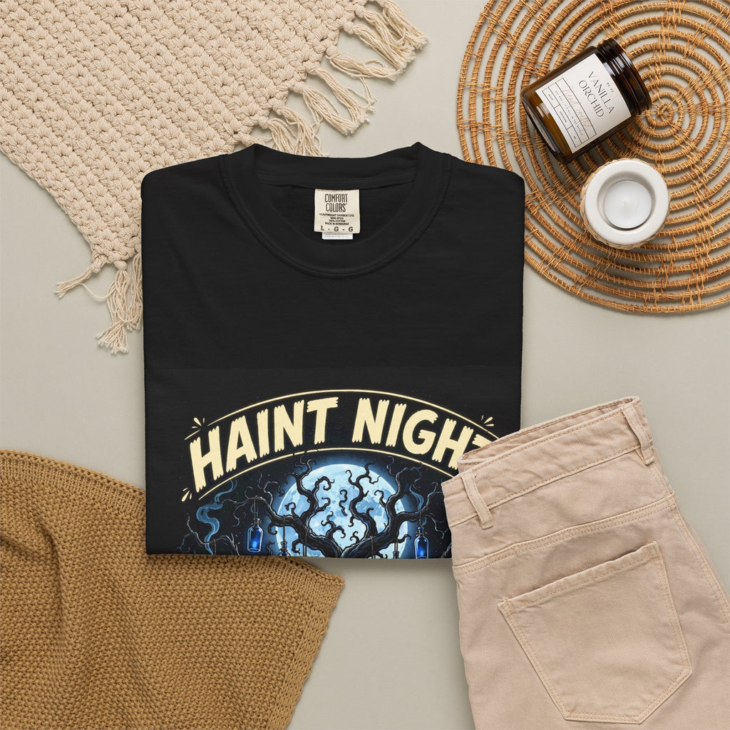 Haint Night Heavyweight Tee — Limited Halloween Capsule