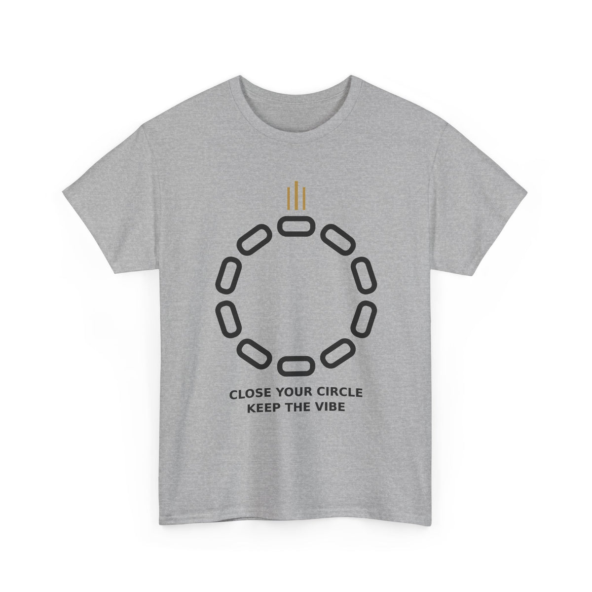 Copy of Copy of Unisex Heavy Cotton Tee — graphic t-shirt, alternate view