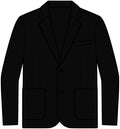 The Don Knit Blazer — knit blazer, front view