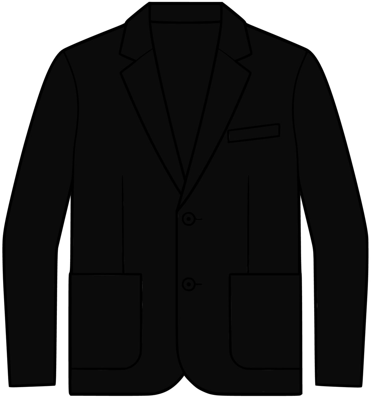 The Don Knit Blazer — knit blazer, front view