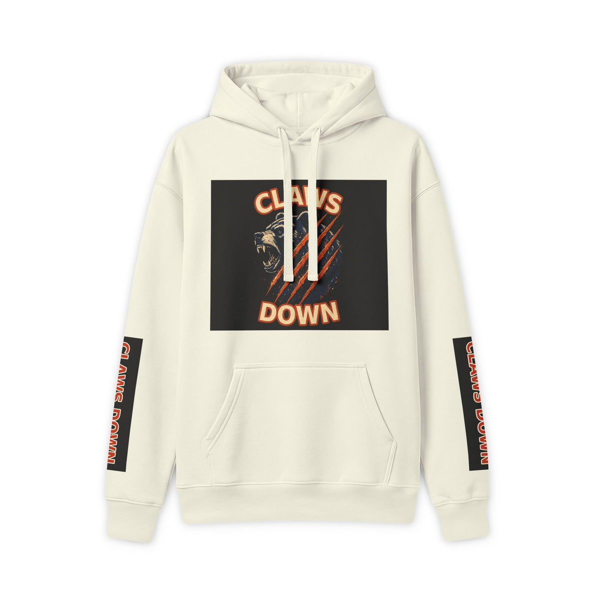 Claws Down Maxweight Hoodie — hoodie, front view