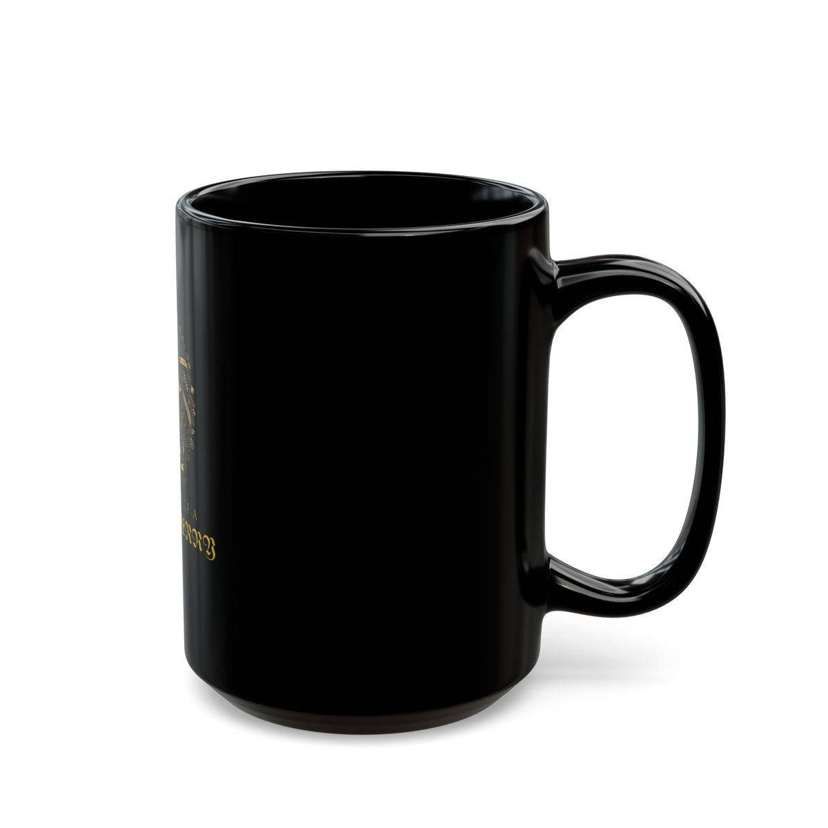 Gothmas Dark & Merry Mug — Gold Engraving