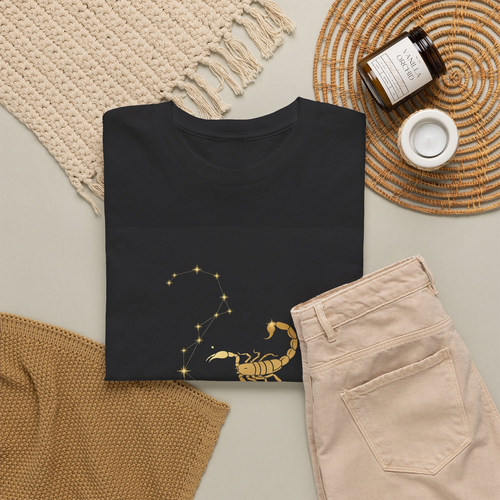 Scorpio Gold Constellation Tee