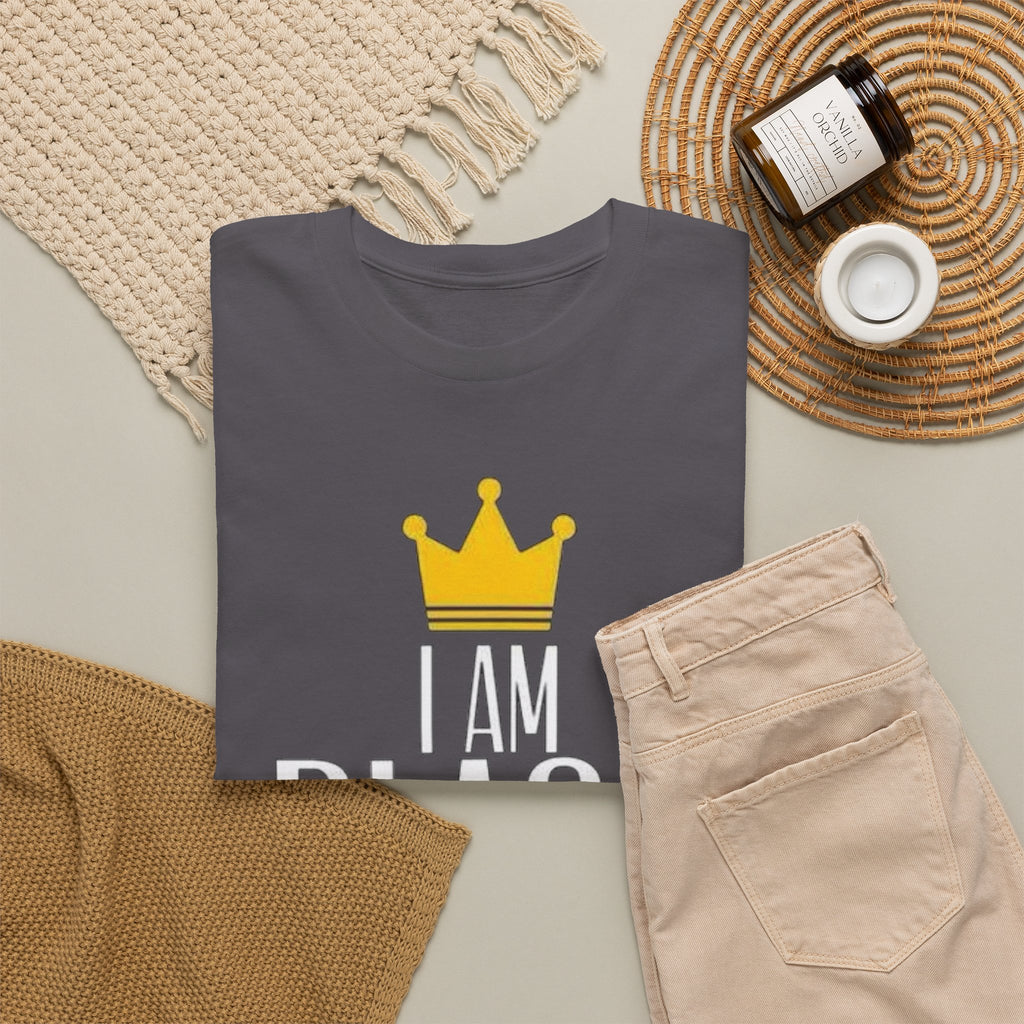 I Am Black Excellence T-Shirt — Empowerment Tee with Crown Graphic
