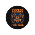 Chicago Football — Bear & Ball Coaster