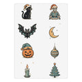 Gothmas Sticker Sheet — Vintage Postcard