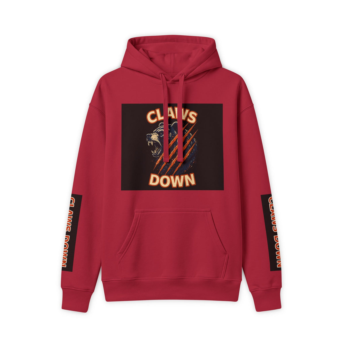 Claws Down Maxweight Hoodie — hoodie, alternate view