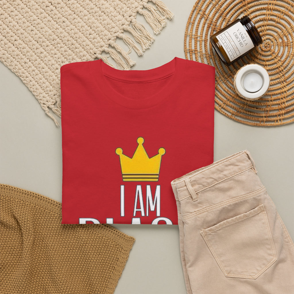 I Am Black Excellence T-Shirt — Empowerment Tee with Crown Graphic