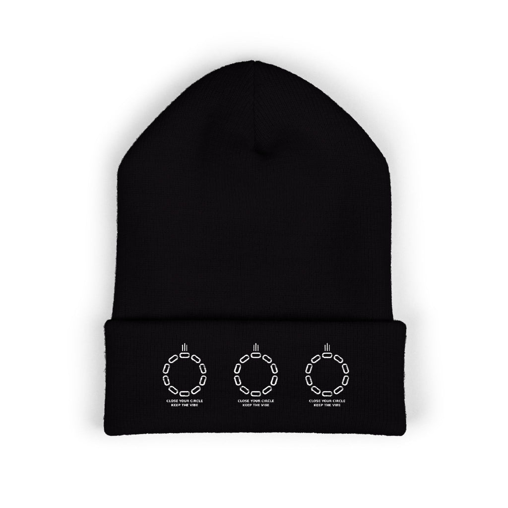 Close your Circle , Keep the Vibe Knit Hat