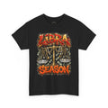 Libra Season T-Shirt — Astrology Scales Graphic Tee — graphic t-shirt, front view