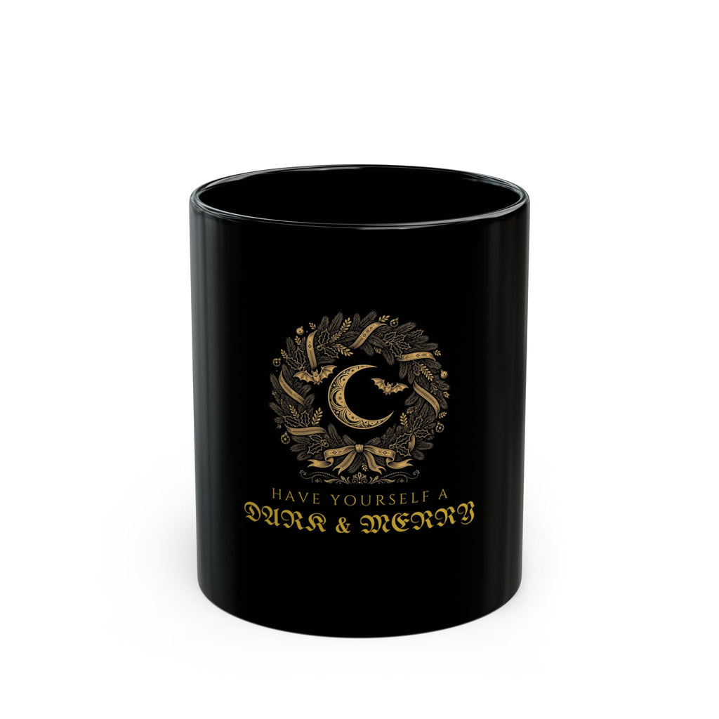Gothmas Dark & Merry Mug — Gold Engraving