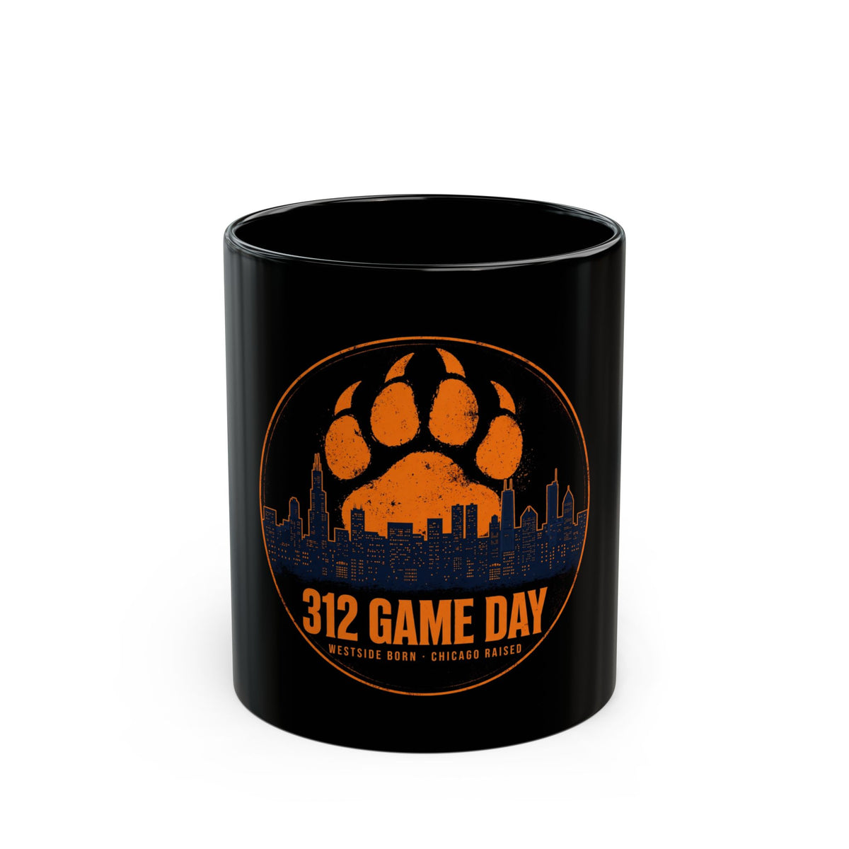 312 Game Day — Westside Born, Chicago Raised Mug