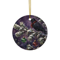 Gothmas Crow in the Snow Ornament — Storybook