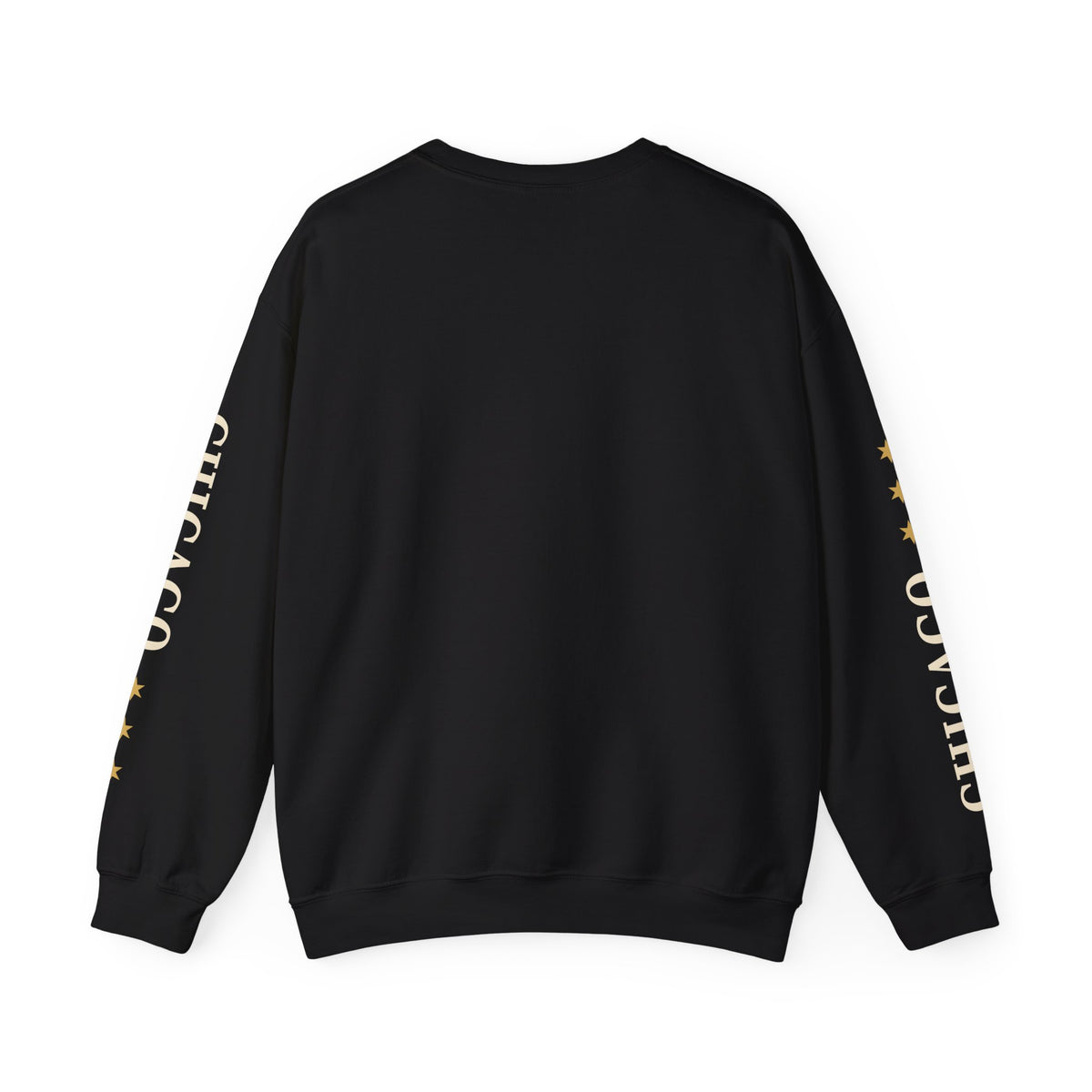 GLAMAZON AVE — West Side Story Crewneck | Black & Gold