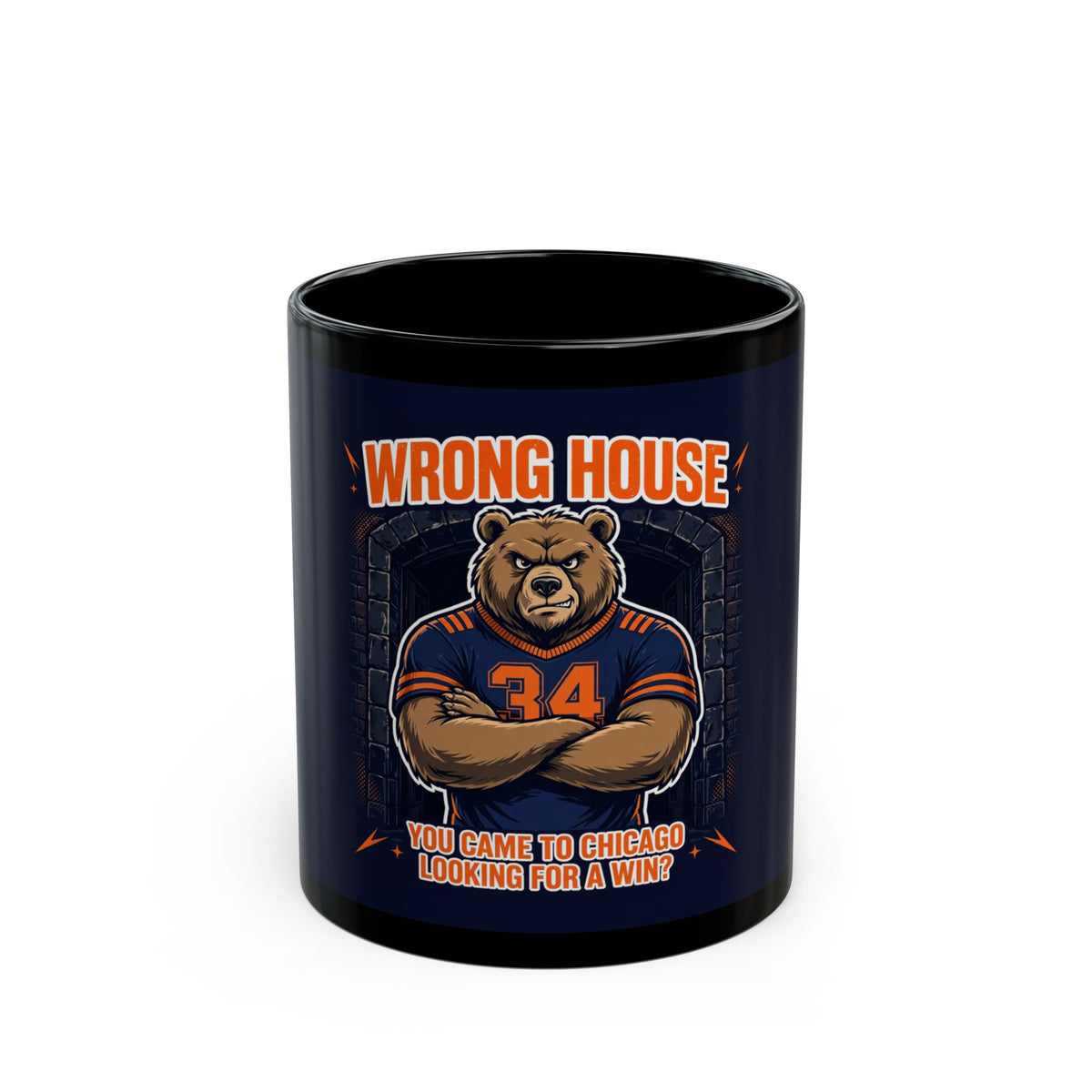 Wrong House — Chicago Football Mug
