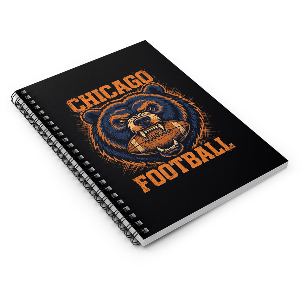 Chicago Football — Bear & Ball Notebook