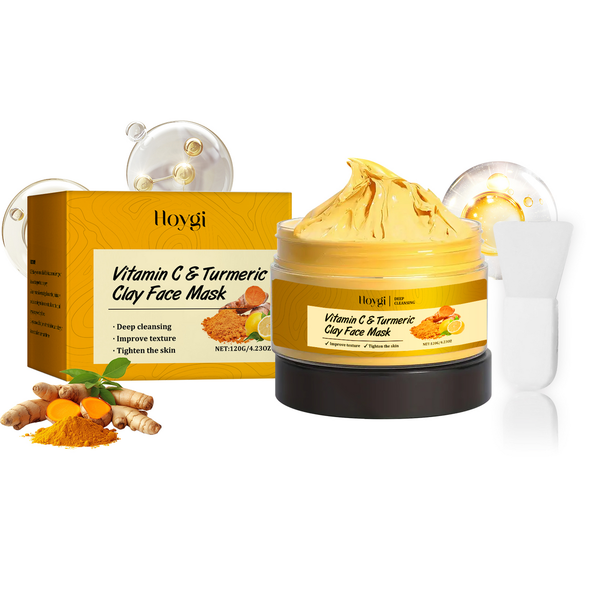 Hoygi Turmeric Glow Mud Mask