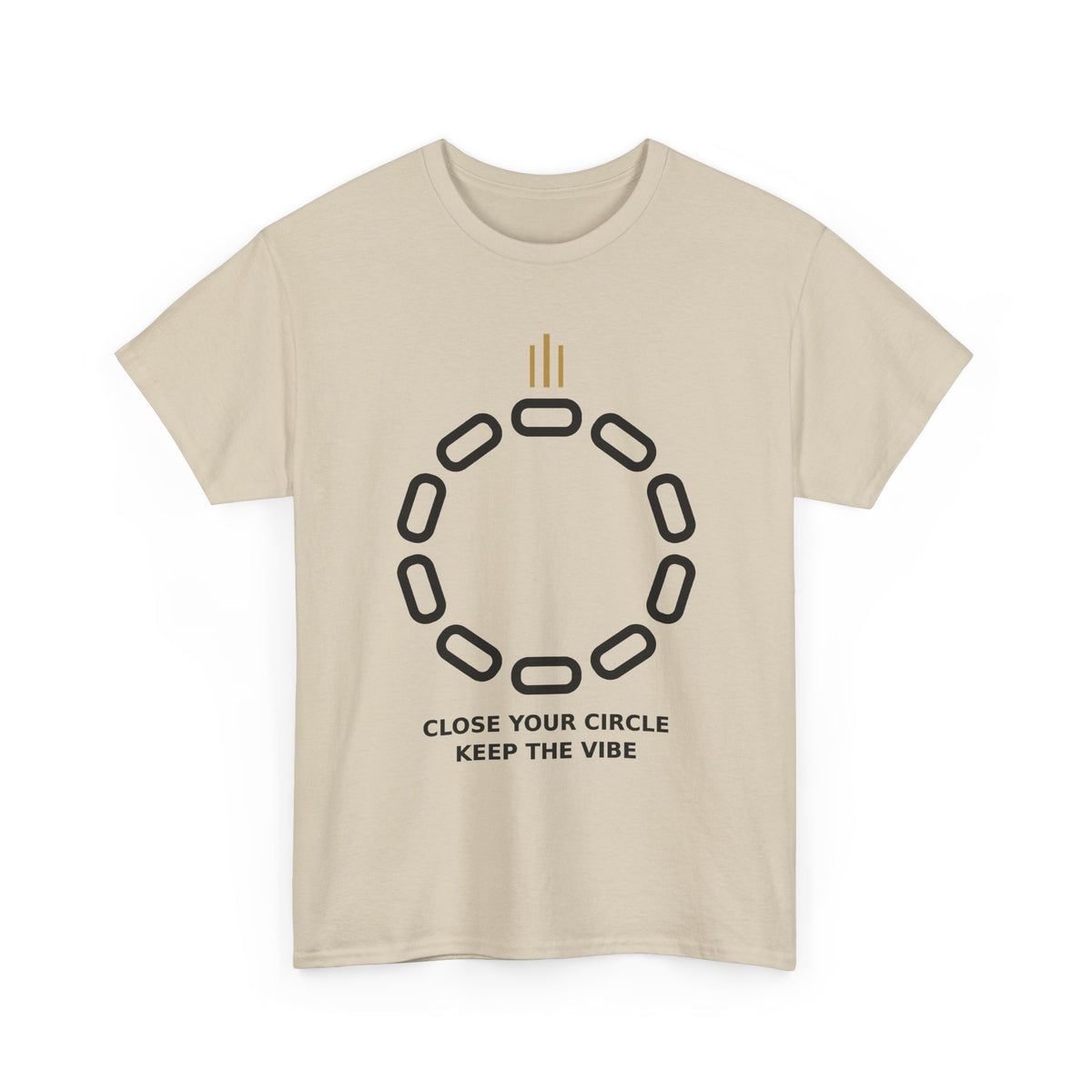 Copy of Copy of Unisex Heavy Cotton Tee — graphic t-shirt, detail view