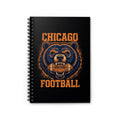 Chicago Football — Bear & Ball Notebook