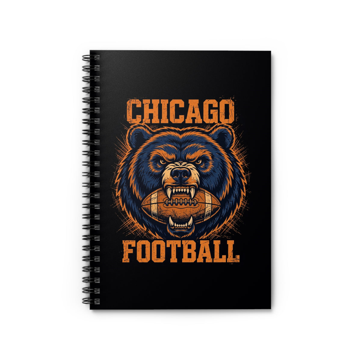 Chicago Football — Bear & Ball Notebook