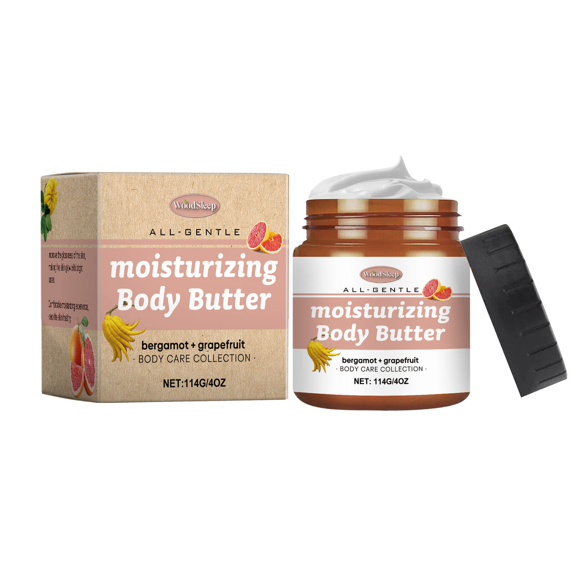 WoodSleep Bergamot & Grapefruit Body Butter