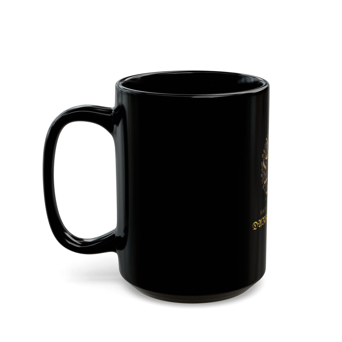 Gothmas Dark & Merry Mug — Gold Engraving