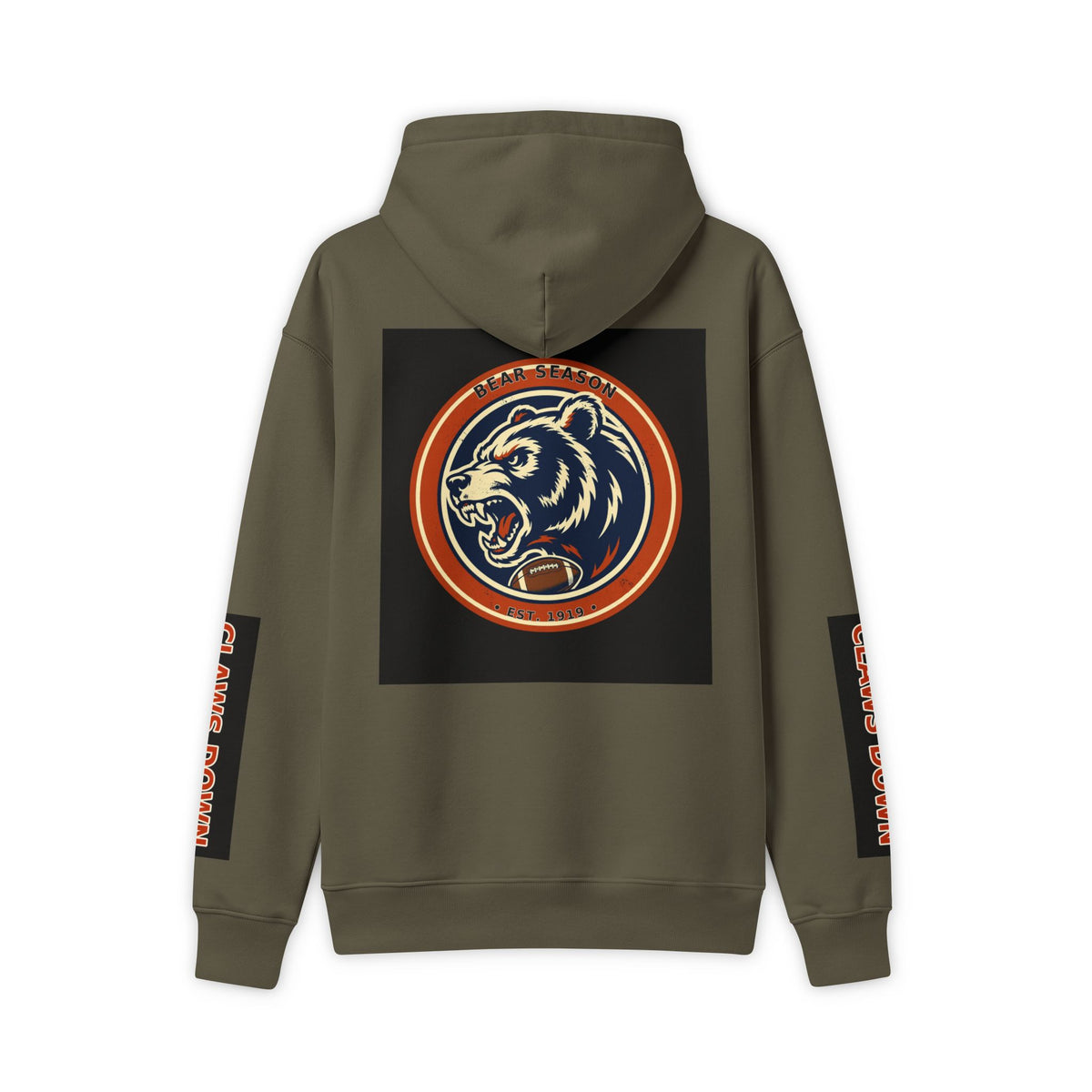 Claws Down Maxweight Hoodie — hoodie, alternate view