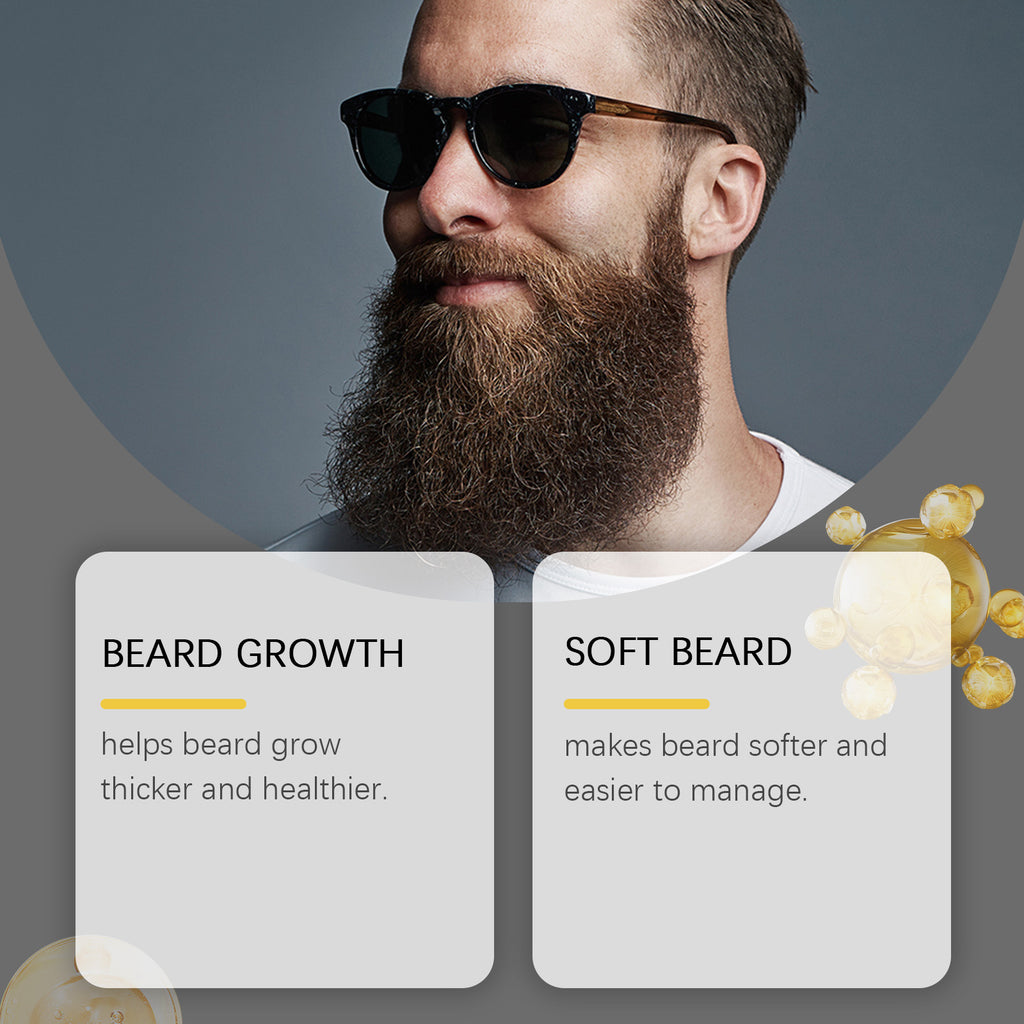 East Moon Men’s Beard Care Oil — 60ml with Roller