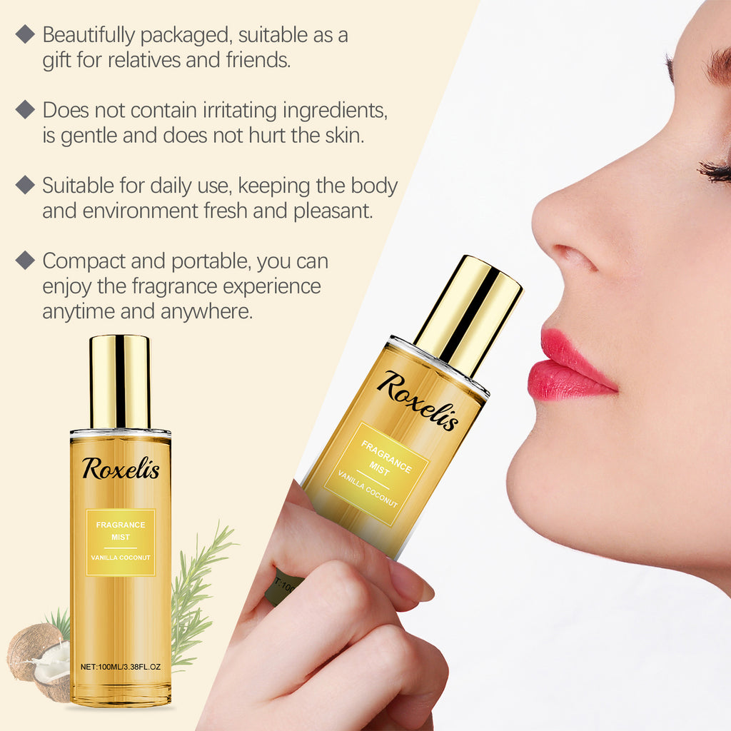Roxelis Vanilla Coconut Body Spray