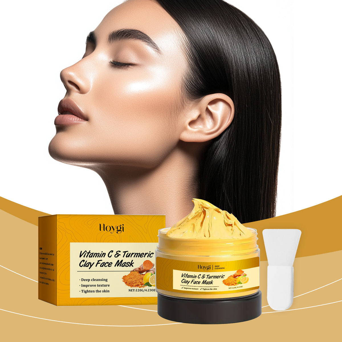 Hoygi Turmeric Glow Mud Mask