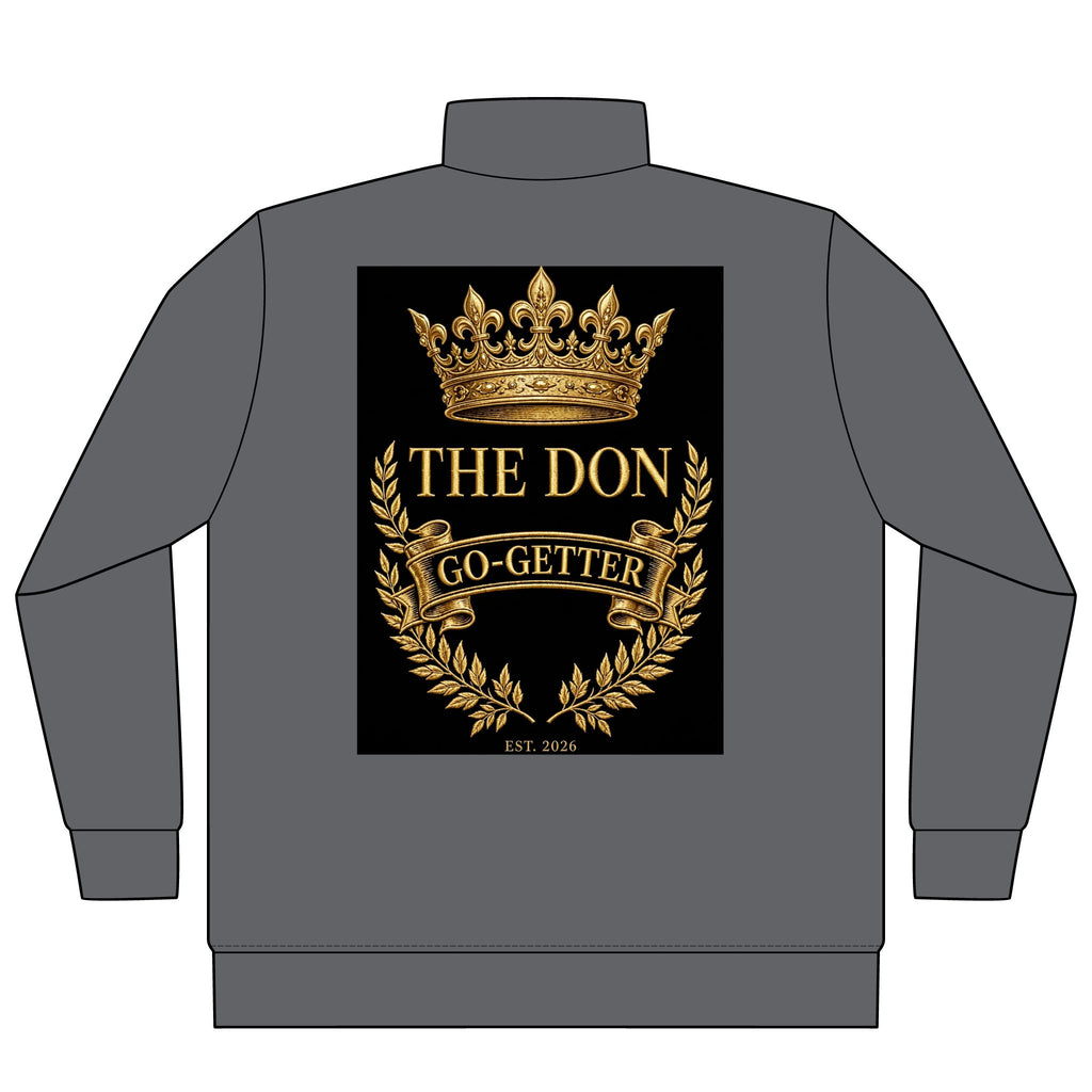 The Don Go-Getter Quarter-Zip — quarter-zip pullover, back view