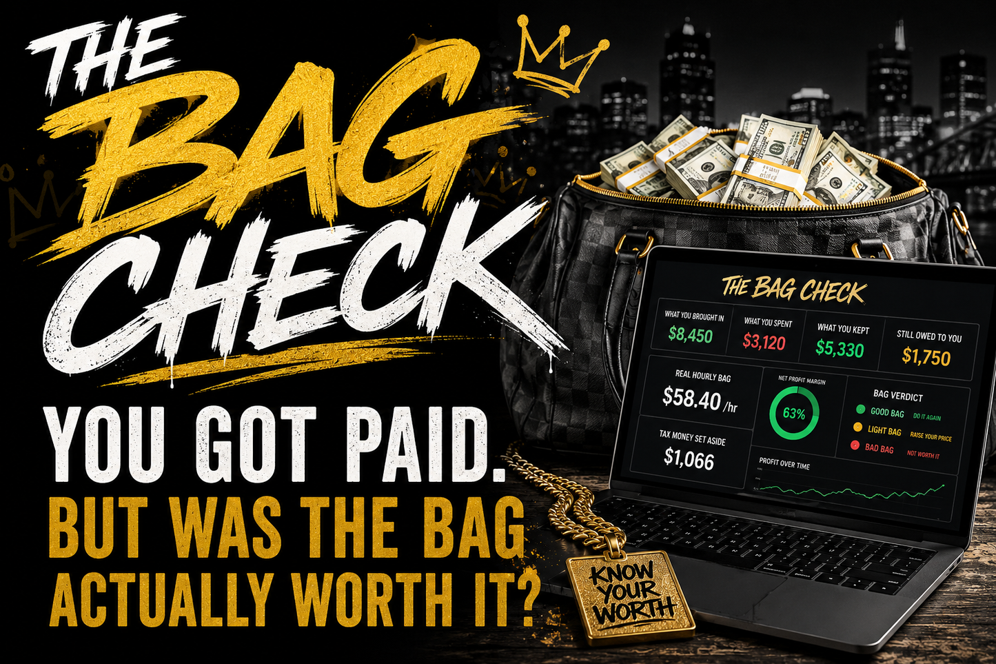 The Bag Check | Side-Hustle Profit & Pricing System