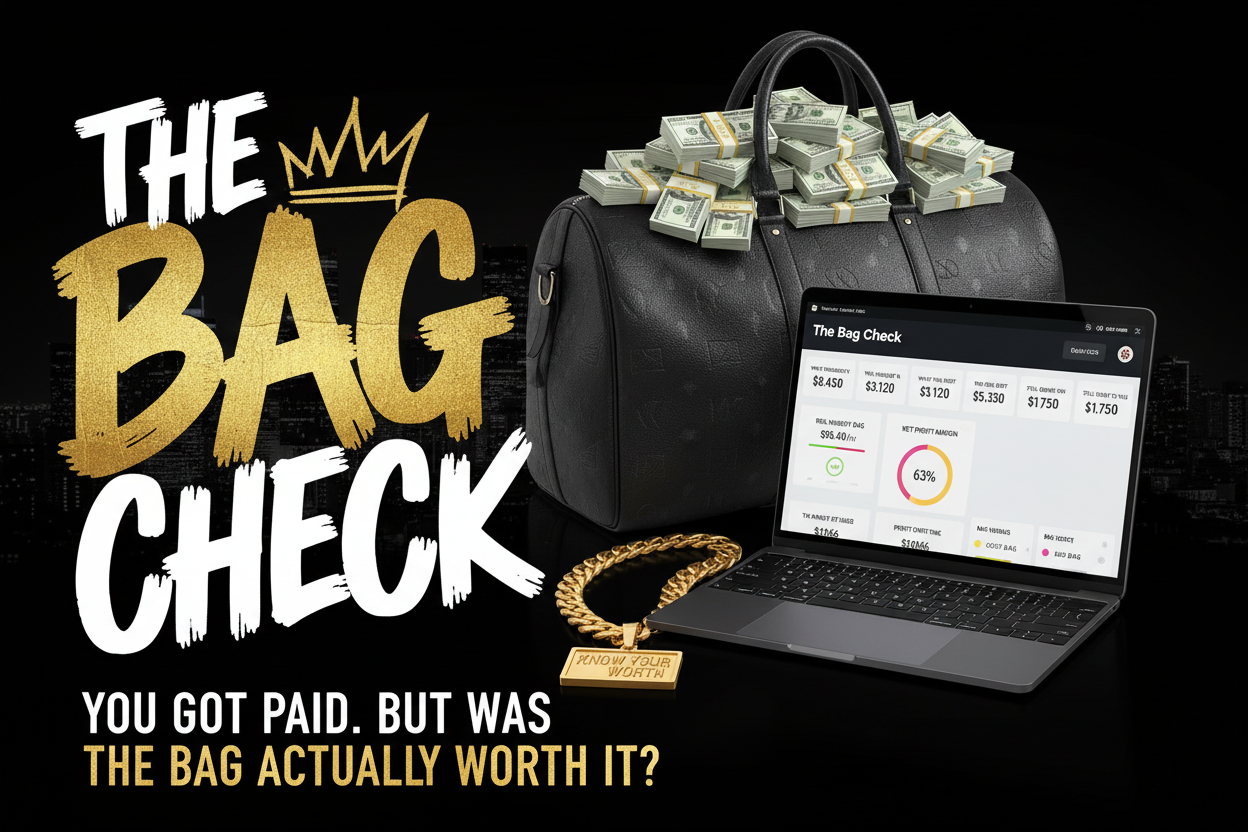 The Bag Check | Side-Hustle Profit & Pricing System