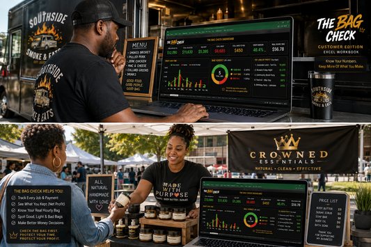The Bag Check | Side-Hustle Profit & Pricing System