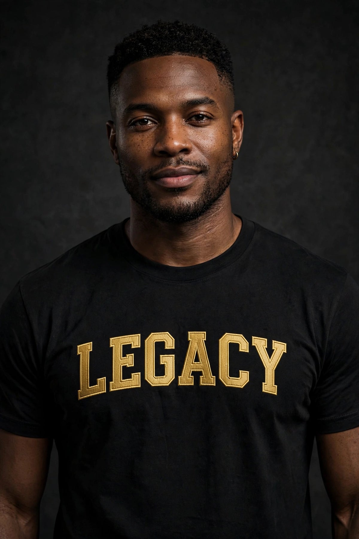 LEGACY Tee - Gold on Black