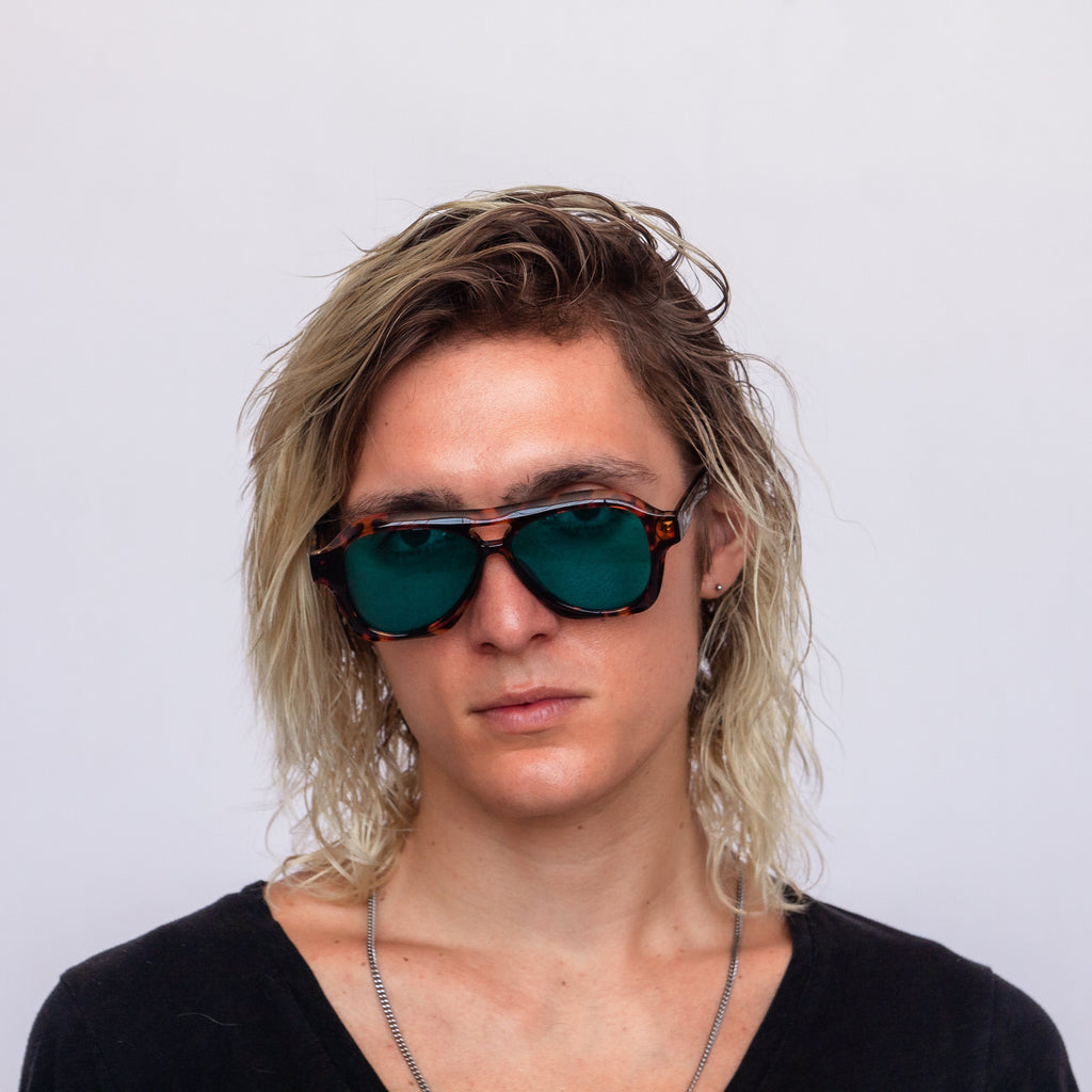 Burnout — Retro Aviator Sunglasses