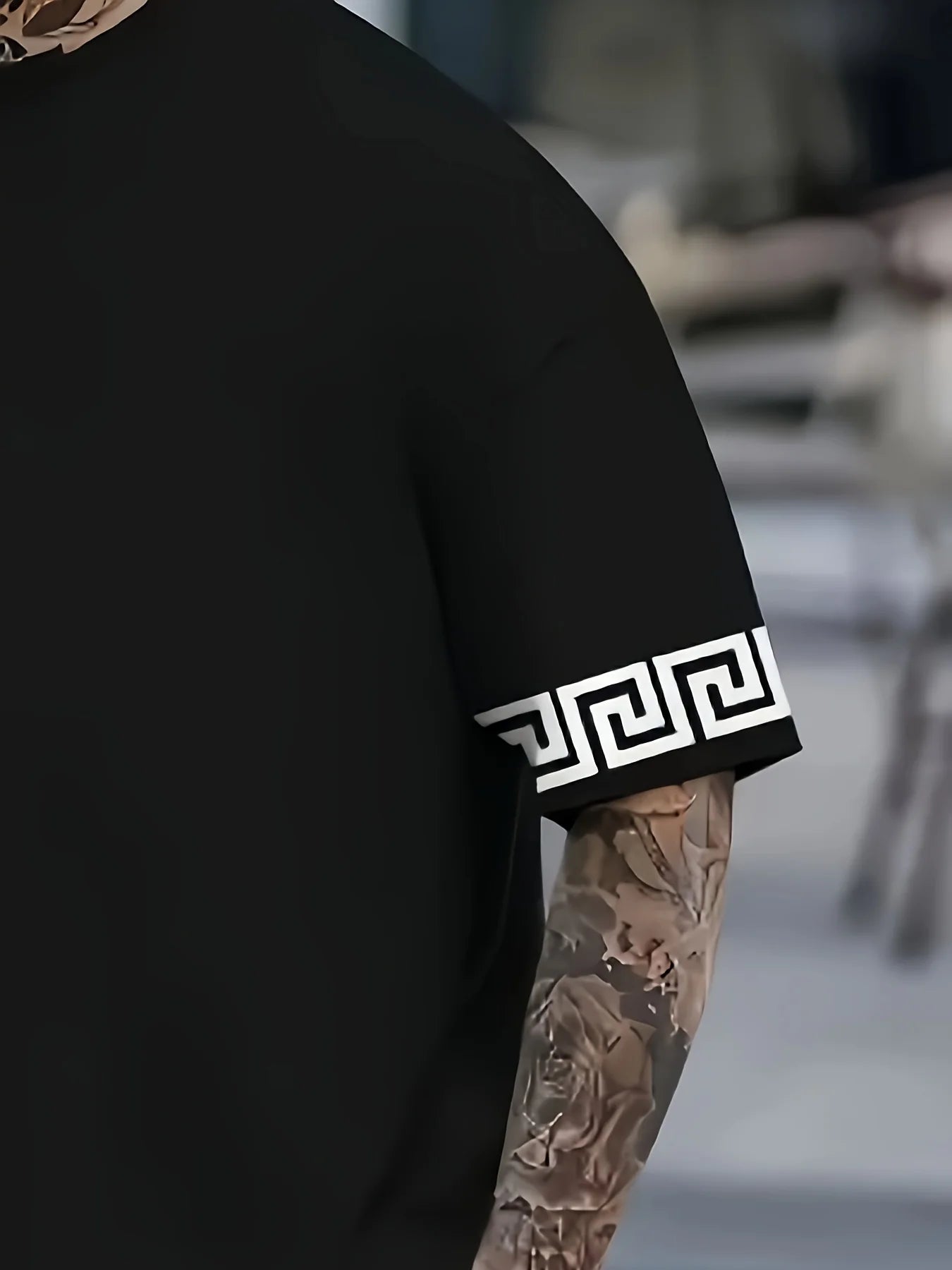 2025 Summer new men's set 3D printed men's short sleeve shorts Set Summer Casual Everyday Men's T-shirt Outdoor sports men's bea
