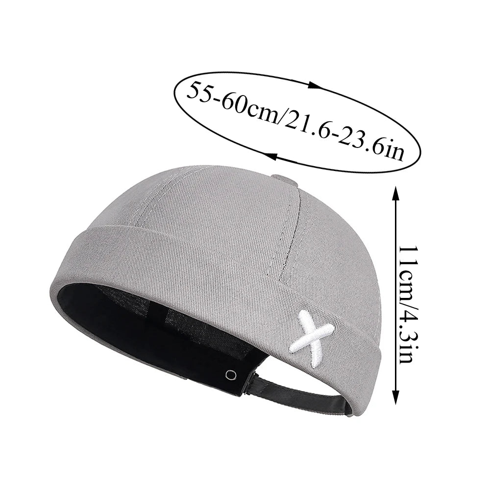 Adjustable Brimless Docker Cap