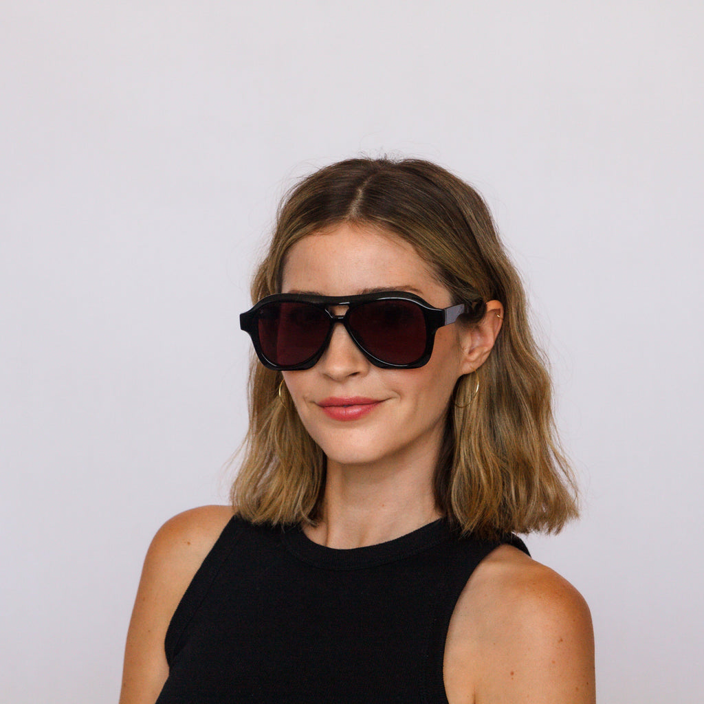 Burnout — Retro Aviator Sunglasses