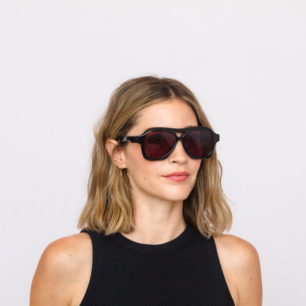 Burnout — Retro Aviator Sunglasses
