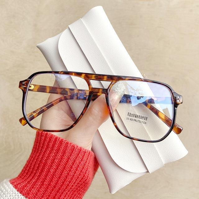 Double Take — Oversized Clear-Lens Frames — product, alternate view