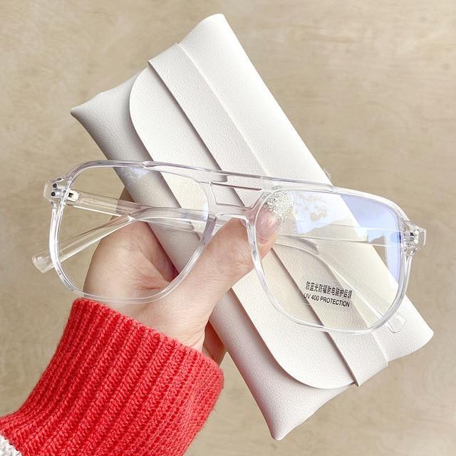 Double Take — Oversized Clear-Lens Frames — product, alternate view