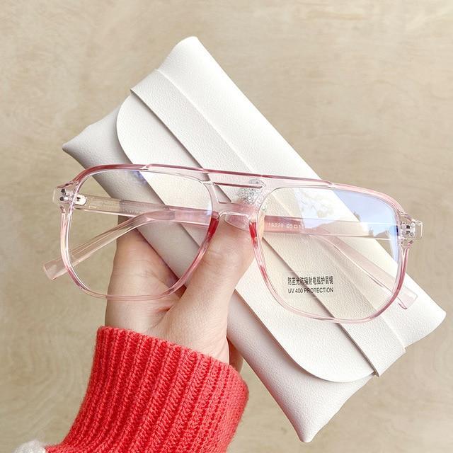 Double Take — Oversized Clear-Lens Frames — product, alternate view