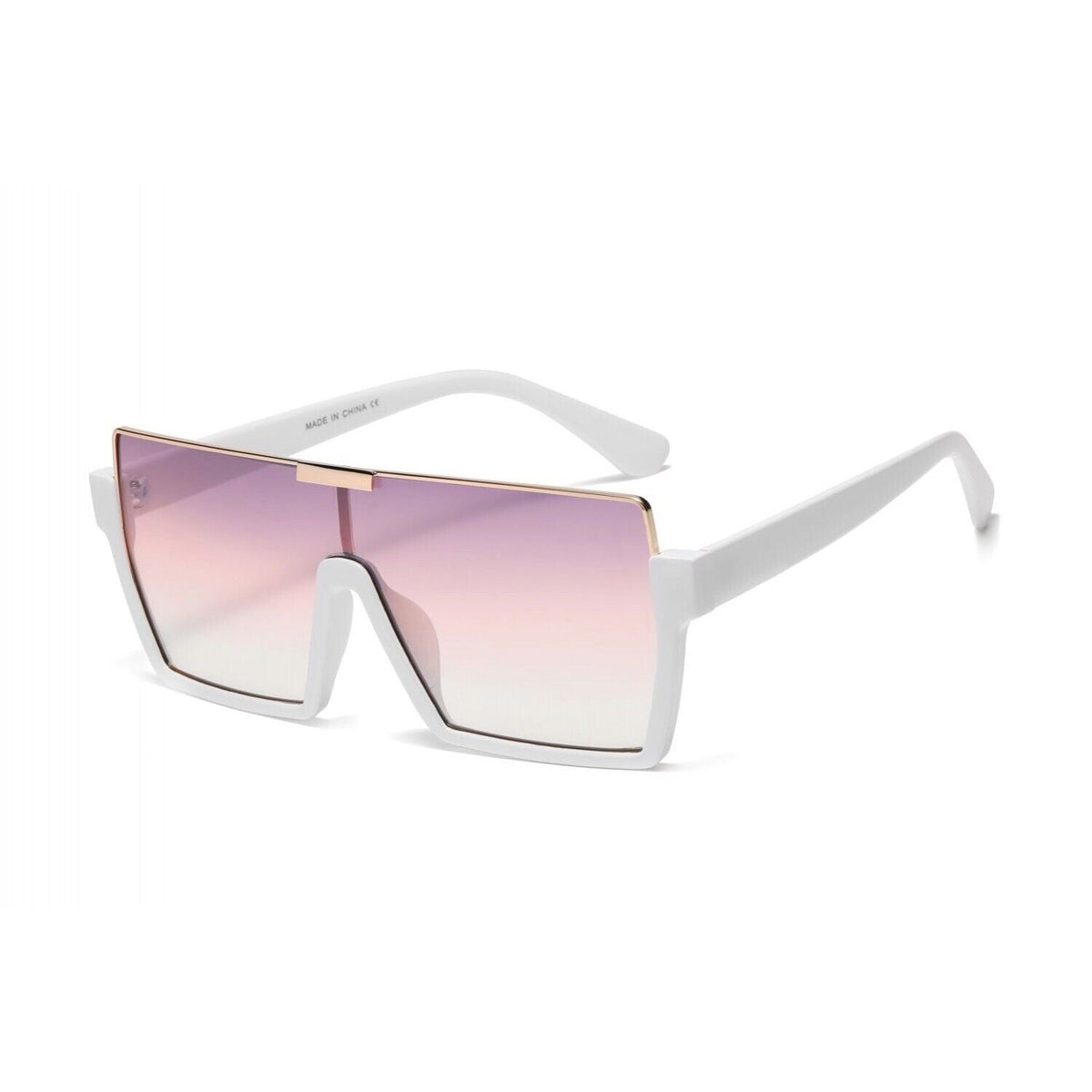 Apex — Oversized Shield Sunglasses — shield sunglasses, alternate view