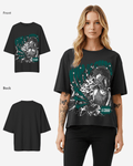 G West King of Chaos — Women's Oversized Graphic Tee