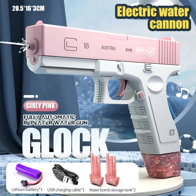 Electric Water Gun Toy Set