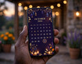 October Heritage Calendar on a phone